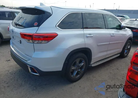 2019 Toyota Highlander Limited Platinum z USA, uszkodzony, nr VIN 5TDDZRFH6KS715079